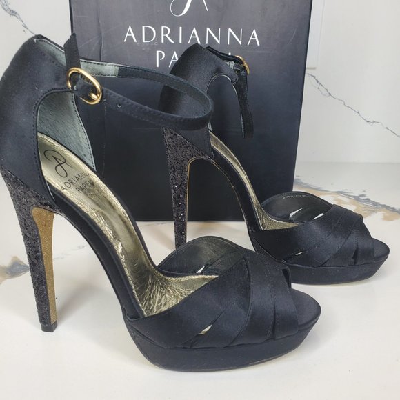 Adrianna Papell Black Samoa Pumps - Picture 3 of 11